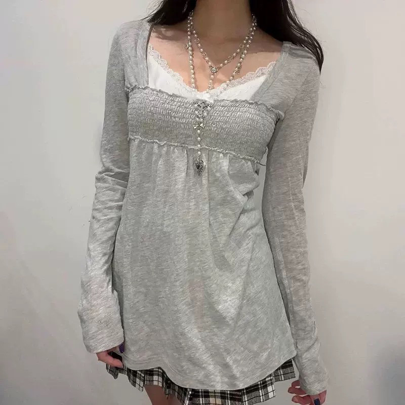 American Retro Women T Shirt S - đánh giá và giá Winter Clothing Aesthetic