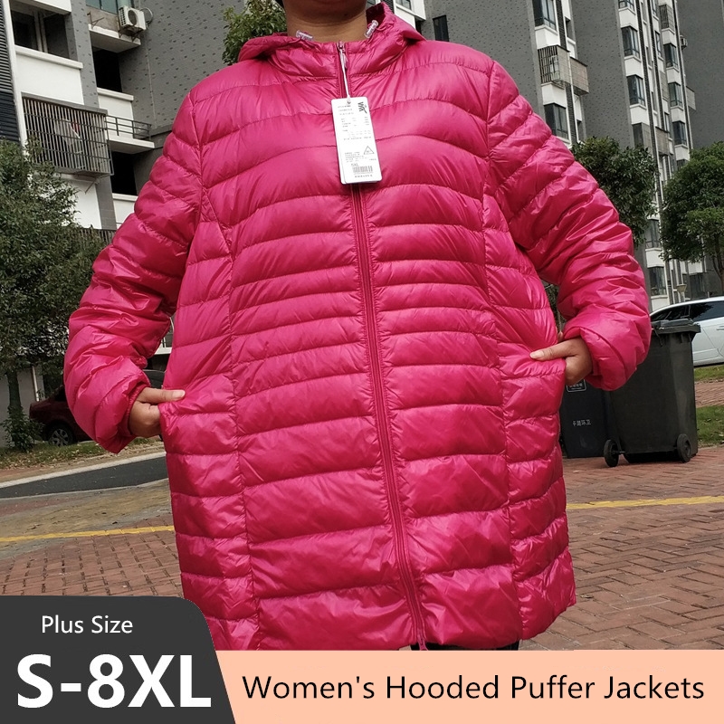 Plus Size 5XL 6XL 7XL Women's  - đánh giá và giá Jacket Winter Clothing
