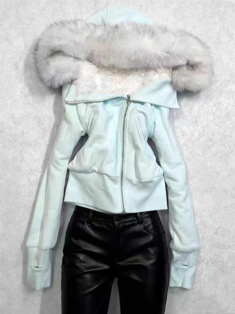 Aesthetic Vintage Slim Hooded  - đánh giá và giá Winter Clothing Aesthetic