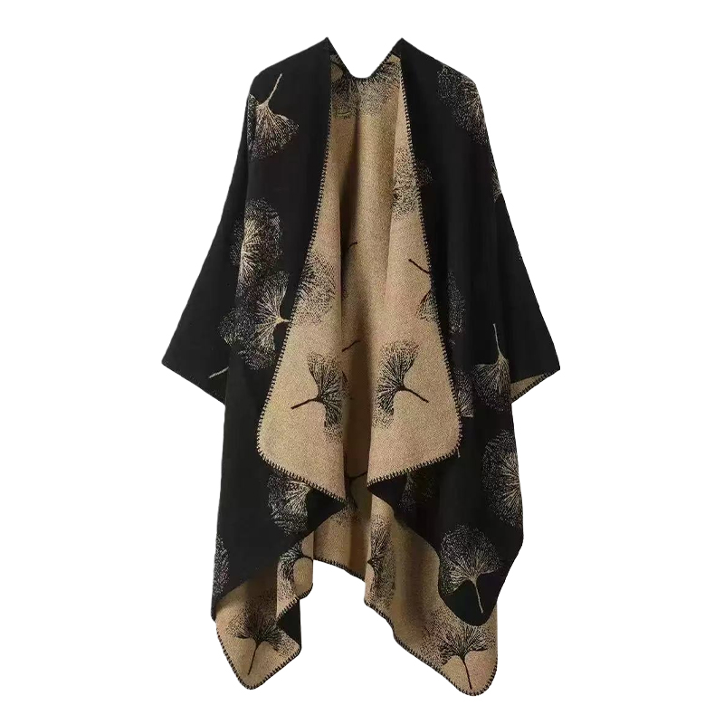 Printed Knitted Shawl for Wome - đánh giá và giá Winter Clothing Ideas For Women