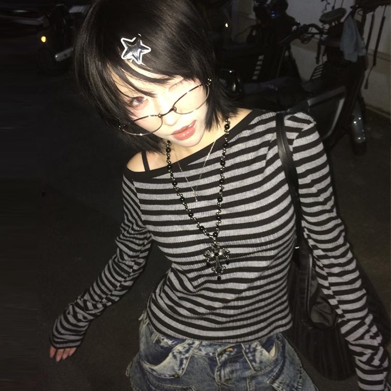 Genayooa Japanese Y2k T-shirt  - đánh giá và giá Winter Clothing Aesthetic