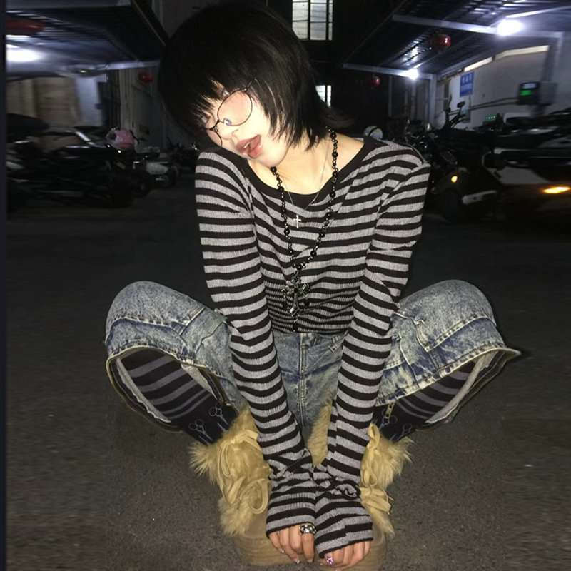 Genayooa Japanese Y2k T-shirt  - đánh giá và giá Winter Clothing Aesthetic