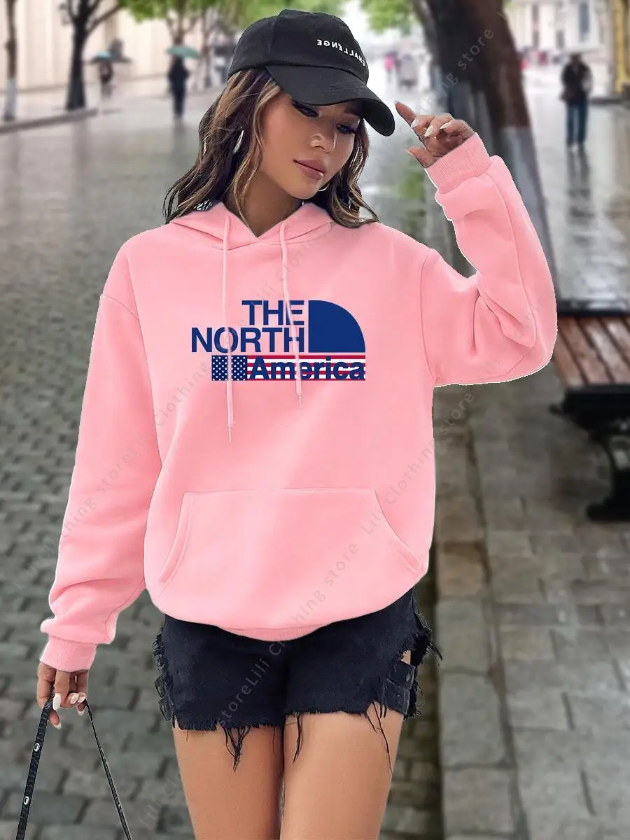 Womens Hoodies Graphic Letter  - đánh giá và giá Winter Clothing Aesthetic