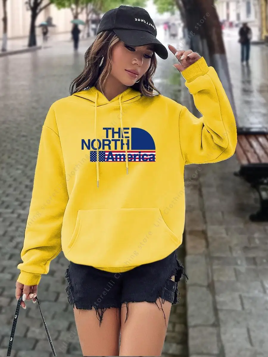 Womens Hoodies Graphic Letter  - đánh giá và giá Winter Clothing Aesthetic