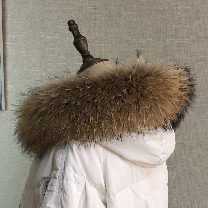 Real Fur Collar for Coat Parka - đánh giá và giá Jacket Winter Clothing