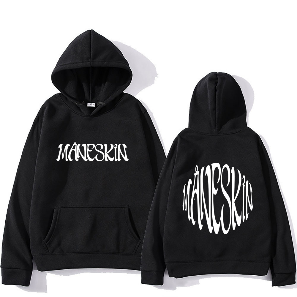 Grunge Bank Maneskin Hoodies M - đánh giá và giá Winter Clothing Aesthetic