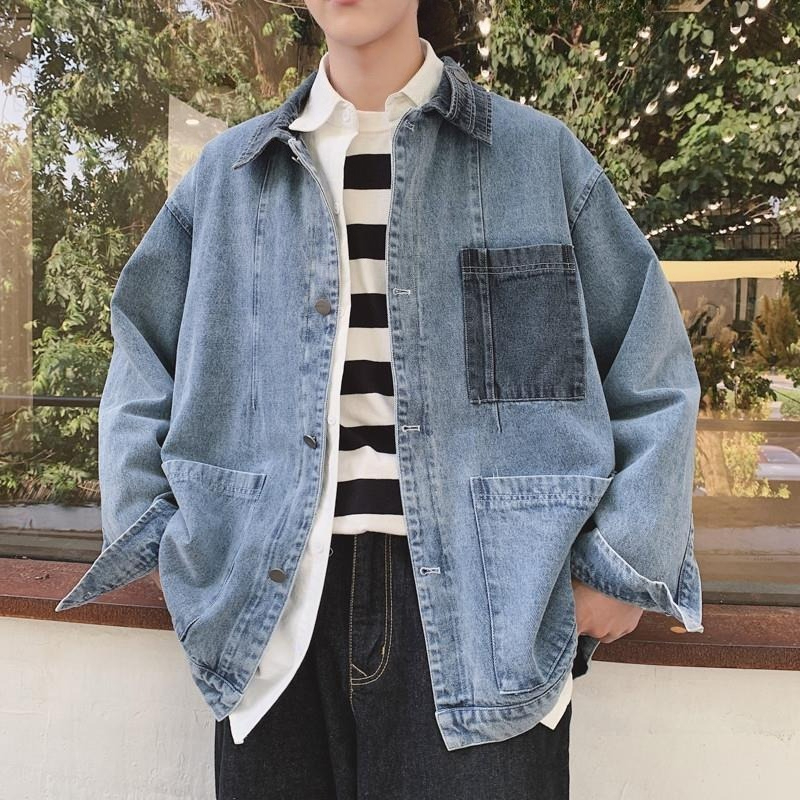 Autumn Button Cowboy Coat for  - đánh giá và giá Winter Clothing Aesthetic