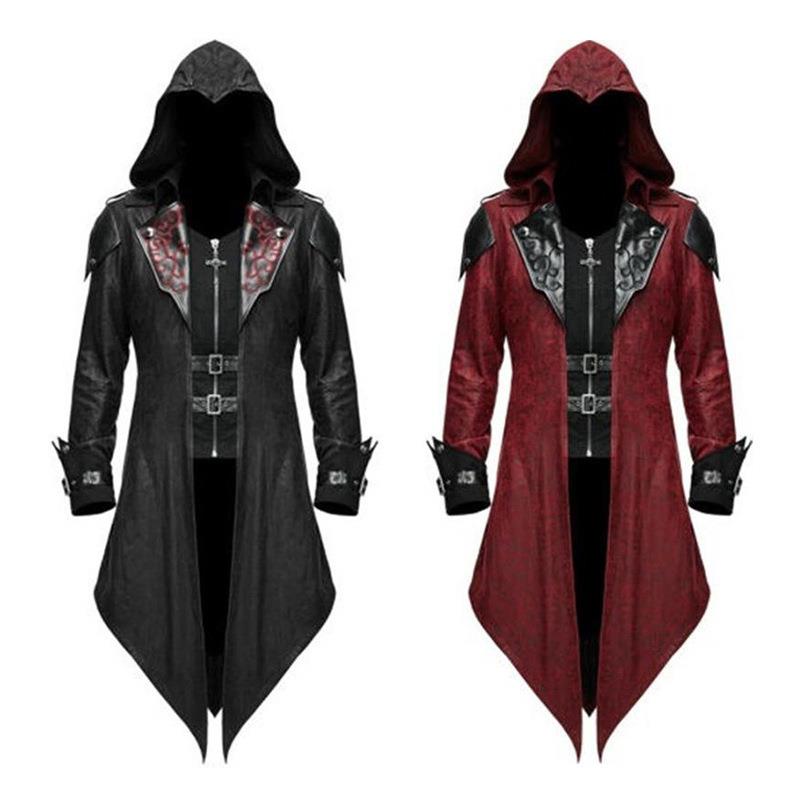 New Medieval Halloween Retro P - đánh giá và giá Jacket Winter Clothing